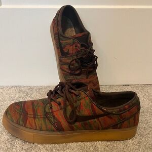 Men's Nike Stefan Janoski SB Camo Gum shoes
